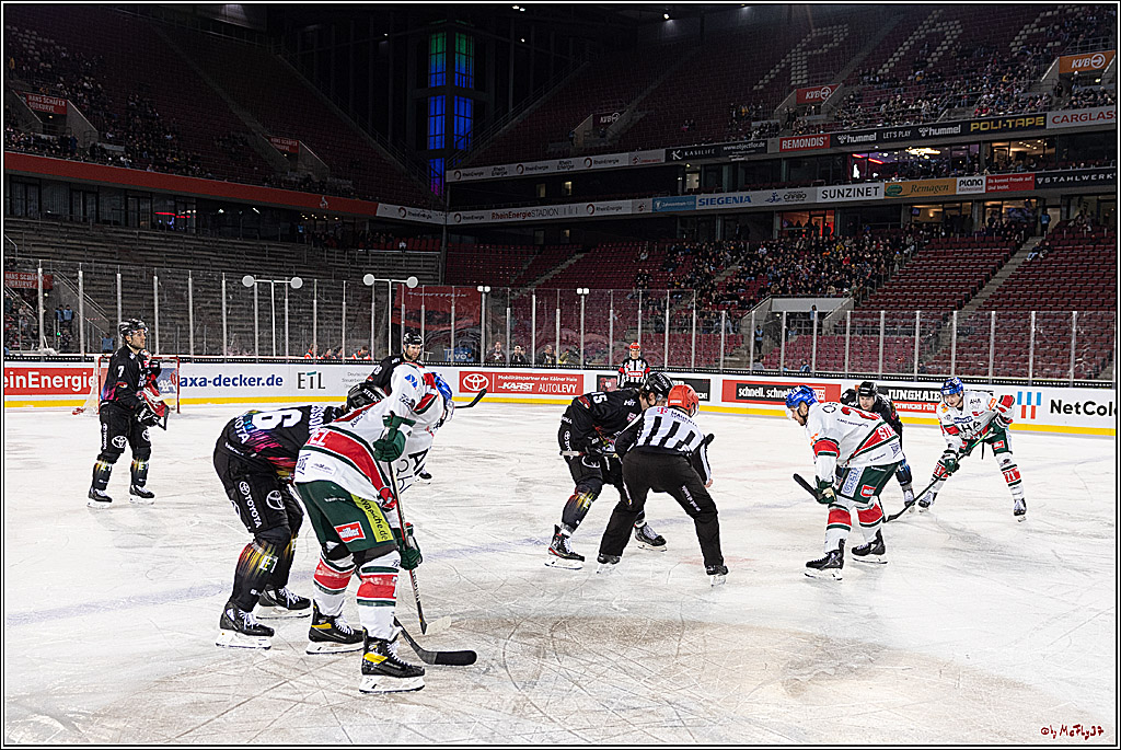 PENNY DEL;  Koelner Haie - Augsburger Panther; Koeln, 08.01.2023